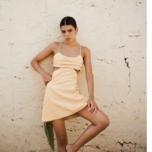 NWT zara dress with cutouts